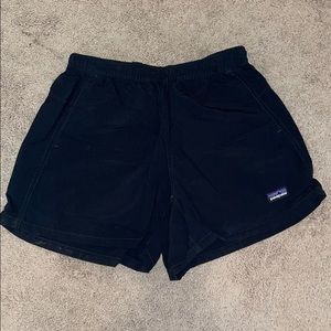 Patagonia black shorts 5 in length